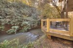 Happy Trout Hideaway - Deck/Creek